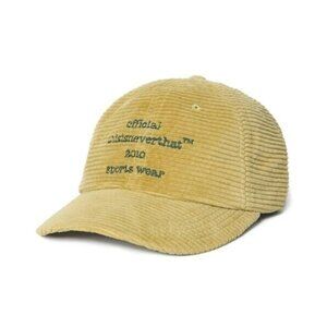 Thisisneverthat Wide Wall Corduroy Hat Cap Yellow